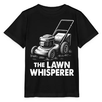 Le chuchoteur de pelouse - T-shirt bio MINI CREATOR Stanley/Stella Enfant - noir - Devant - Mikhail (115cm)