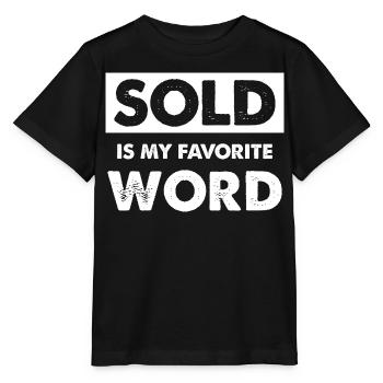 Mot préféré vendu chemise déclaration - T-shirt bio MINI CREATOR Stanley/Stella Enfant - noir - Devant - Mikhail (115cm)