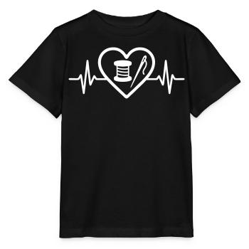 Herz + Couture – Passion Couture - Stanley/Stella Kinder T-Shirt MINI CREATOR  - Schwarz - Vorne - Mikhail (115cm)