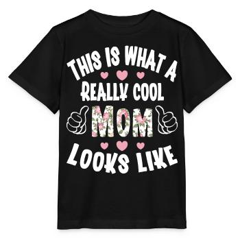 Mama - Stanley/Stella Kinder T-Shirt MINI CREATOR  - Schwarz - Vorne - Mikhail (115cm)