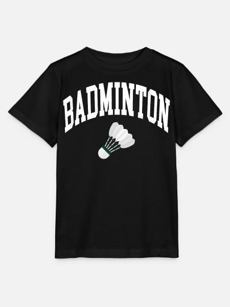 Badminton - Stanley/Stella Kinder T-Shirt MINI CREATOR - Schwarz