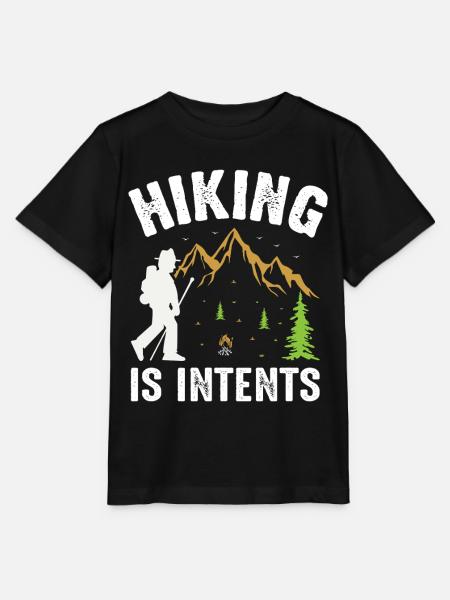 Wandern - Stanley/Stella Kinder T-Shirt MINI CREATOR - Schwarz