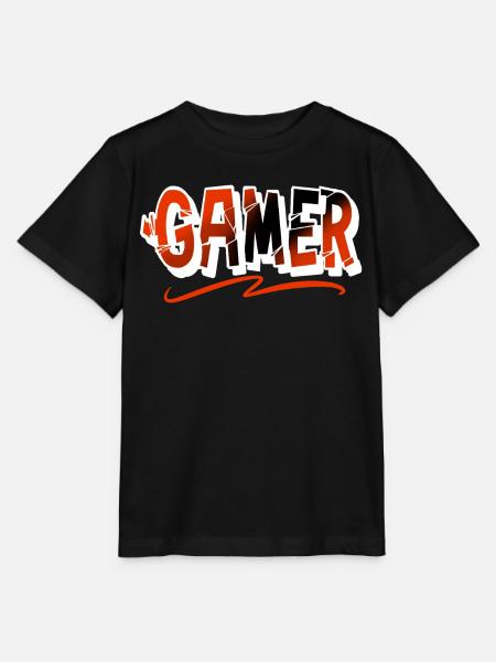 Gamer - Stanley/Stella Kinder T-Shirt MINI CREATOR - Schwarz