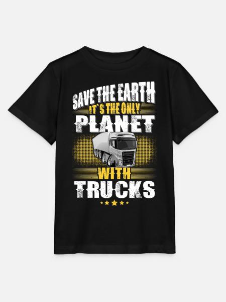 Lkw Fahrer - Stanley/Stella Kinder T-Shirt MINI CREATOR  - Schwarz