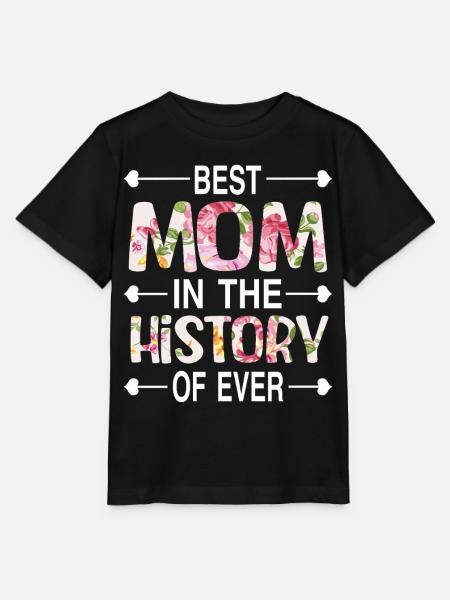 Mama Mutter - Stanley/Stella Kinder T-Shirt MINI CREATOR  - Schwarz