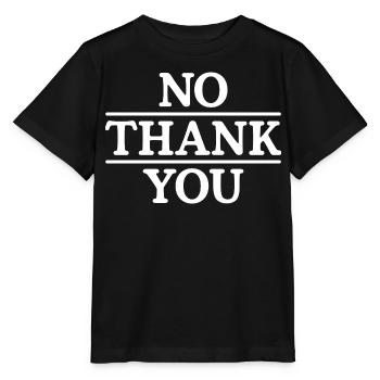 Non merci - T-shirt bio MINI CREATOR Stanley/Stella Enfant - noir - Devant - Mikhail (115cm)