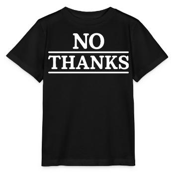 Non merci - T-shirt bio MINI CREATOR Stanley/Stella Enfant - noir - Devant - Mikhail (115cm)