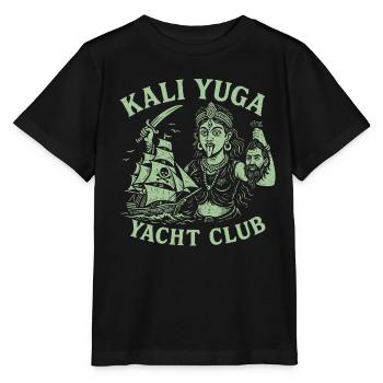 Kali Yuga Yacht Club - Stanley/Stella MINI CREATOR Kids’ T-Shirt - black - Front - Mikhail (115cm)