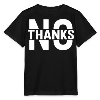 Non merci - T-shirt bio MINI CREATOR Stanley/Stella Enfant - noir - Devant - Mikhail (115cm)