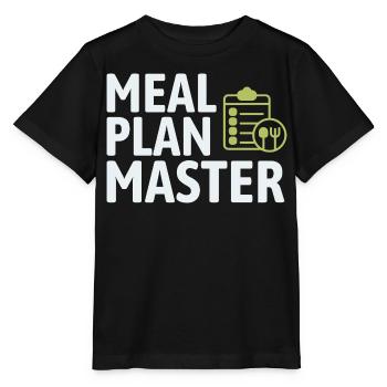 Diététicien agréé expert en alimentation consciente - T-shirt bio MINI CREATOR Stanley/Stella Enfant - noir - Devant - Mikhail (115cm)