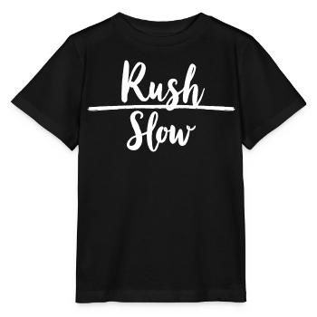 Rush Slow Hustle vs Serenity - Stanley/Stella MINI CREATOR Kids’ T-Shirt - black - Front - Mikhail (115cm)