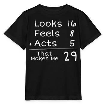 29-jähriges Jubiläum Humorvoll | 29. Jubiläum - Stanley/Stella Kinder T-Shirt MINI CREATOR  - Schwarz - Vorne - Mikhail (115cm)