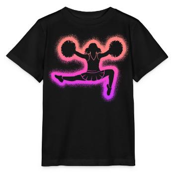 Pom-pom girls Girls Girls Cheerleaders - T-shirt bio MINI CREATOR Stanley/Stella Enfant - noir - Devant - Mikhail (115cm)