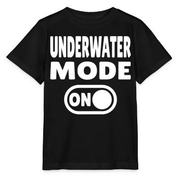 Underwater Mode ON - Stanley/Stella MINI CREATOR Kids’ T-Shirt - black - Front - Mikhail (115cm)