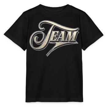 Équipe - T-shirt bio MINI CREATOR Stanley/Stella Enfant - noir - Devant - Mikhail (115cm)