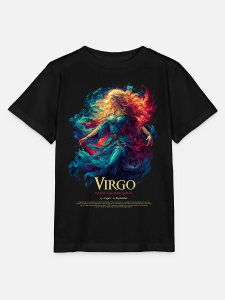 Vierge - T-shirt bio MINI CREATOR Stanley/Stella Enfant - noir