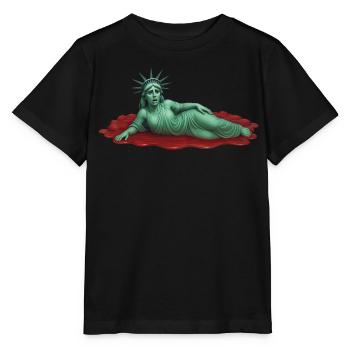 VERLORENE FREIHEIT – Freiheit & Rechte - Stanley/Stella Kinder T-Shirt MINI CREATOR  - Schwarz - Vorne - Mikhail (115cm)