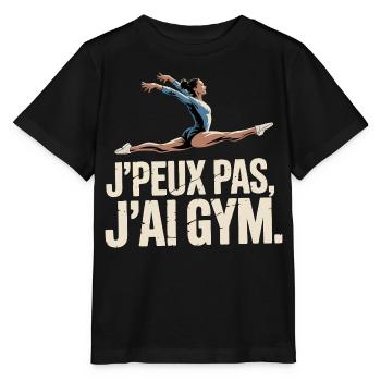 Ich kann nicht, ich habe Fitnessstudio | Turngeschenk | Fitnessstudio - Stanley/Stella Kinder T-Shirt MINI CREATOR  - Schwarz - Vorne - Mikhail (115cm)