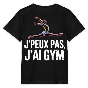 Ich kann nicht, ich habe Fitnessstudio | Turngeschenk | Fitnessstudio - Stanley/Stella Kinder T-Shirt MINI CREATOR  - Schwarz - Vorne - Mikhail (115cm)