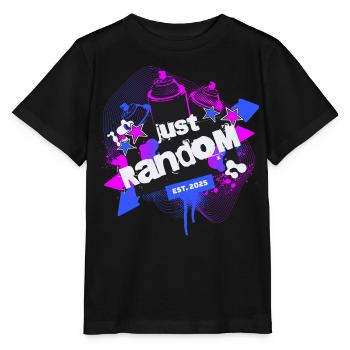 Just Random Sprayer Art - Stanley/Stella MINI CREATOR Kids’ T-Shirt - black - Front - Mikhail (115cm)