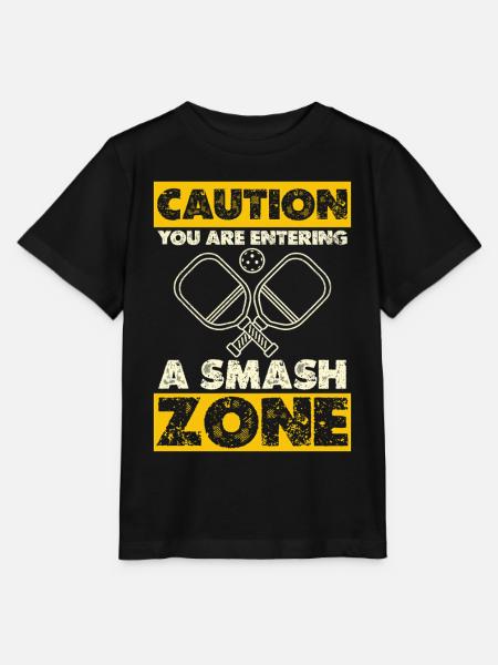 Vorsicht: Smash Zone - Stanley/Stella Kinder T-Shirt MINI CREATOR - Schwarz