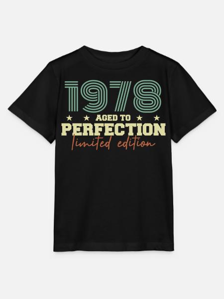 1978 - Stanley/Stella Kinder T-Shirt MINI CREATOR  - Schwarz