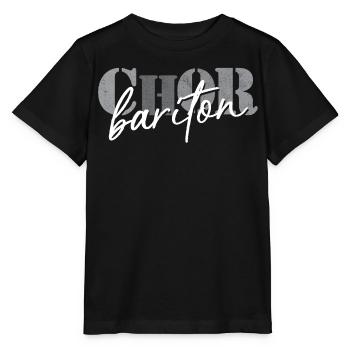 Choir Baritone - Stanley/Stella MINI CREATOR Kids’ T-Shirt - black - Front - Mikhail (115cm)