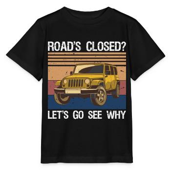 Voiture tout-terrain Dad Tout-terrain - T-shirt bio MINI CREATOR Stanley/Stella Enfant - noir - Devant - Mikhail (115cm)