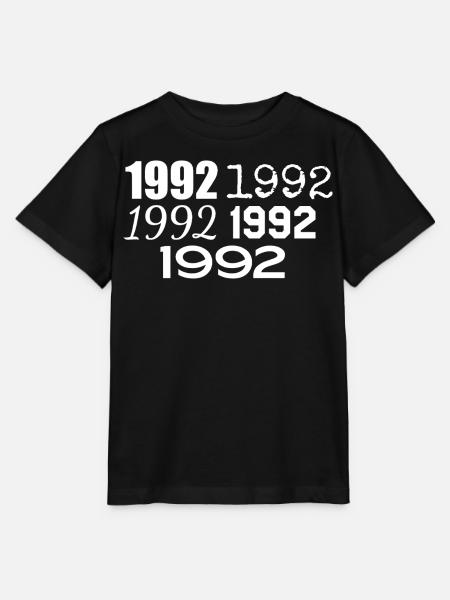 1992 - Stanley/Stella Kinder T-Shirt MINI CREATOR  - Schwarz