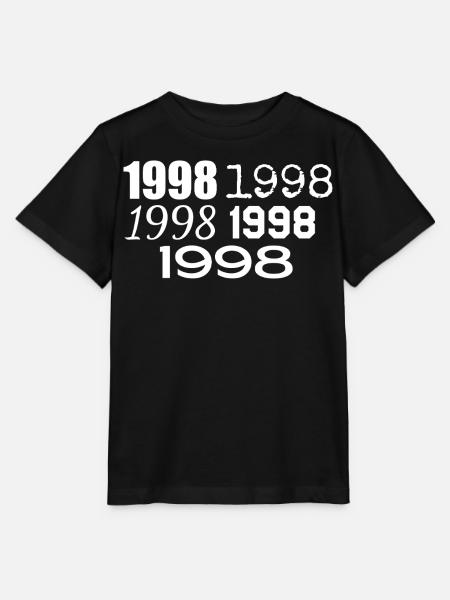 1998 - Stanley/Stella Kinder T-Shirt MINI CREATOR  - Schwarz