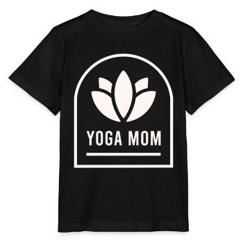 Maman yogi maman - T-shirt bio MINI CREATOR Stanley/Stella Enfant - noir - Devant - Mikhail (115cm)