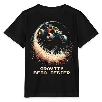 Gravitation Beta-Tester | RC Cars Stunts - Stanley/Stella Kinder T-Shirt MINI CREATOR  - Schwarz - Vorne - Mikhail (115cm)