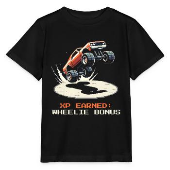 XP: Wheelie-Bonus | RC Stunts - Stanley/Stella Kinder T-Shirt MINI CREATOR  - Schwarz - Vorne - Mikhail (115cm)