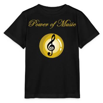 Das Juwel der Musik - Stanley/Stella Kinder T-Shirt MINI CREATOR  - Schwarz - Vorne - Mikhail (115cm)