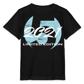 5th Birthday 2021 Boys and Girls Gift - Stanley/Stella MINI CREATOR Kids’ T-Shirt - black - Front - Mikhail (115cm)