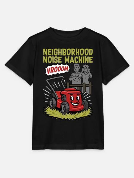 Neighborhood Noise Machine - Stanley/Stella Kinder T-Shirt MINI CREATOR  - Schwarz