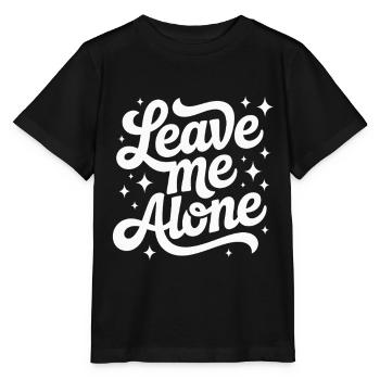 Lass mich in Ruhe - Stanley/Stella Kinder T-Shirt MINI CREATOR  - Schwarz - Vorne - Mikhail (115cm)