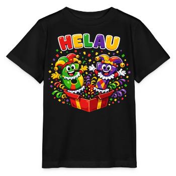 67 Six Seven meme Clown Helau Carnival - Stanley/Stella MINI CREATOR Kids’ T-Shirt - black - Front - Mikhail (115cm)