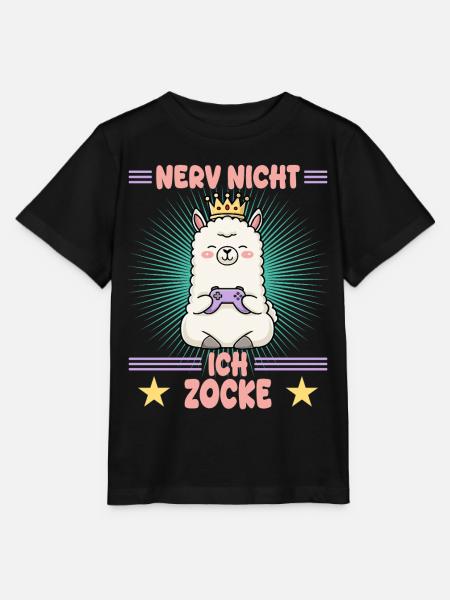 Prinzessin game - Stanley/Stella Kinder T-Shirt MINI CREATOR - Schwarz