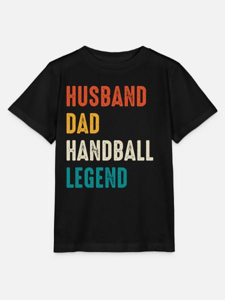 Handball Legende Vater Ehemann - Stanley/Stella Kinder T-Shirt MINI CREATOR - Schwarz