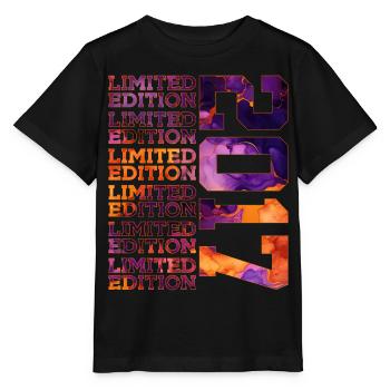 9TH BIRTHDAY LIMITED EDITION 2017 - Stanley/Stella MINI CREATOR Kids’ T-Shirt - black - Front - Mikhail (115cm)