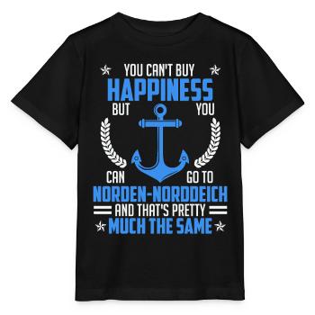 MER DU NORD VOUS POUVEZ CONDUIRE VERS NORD NORD. - T-shirt bio MINI CREATOR Stanley/Stella Enfant - noir - Devant - Mikhail (115cm)