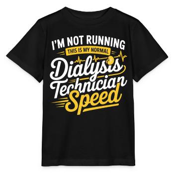 Tempo du technicien en dialyse - T-shirt bio MINI CREATOR Stanley/Stella Enfant - noir - Devant - Mikhail (115cm)