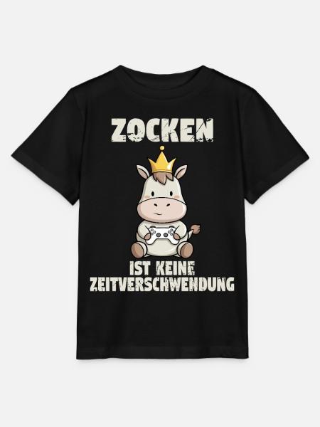 zocken zocken zocken - Stanley/Stella Kinder T-Shirt MINI CREATOR - Schwarz