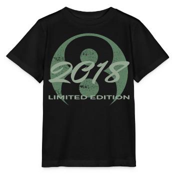8th Birthday 2018 Boys and Girls Gift - Stanley/Stella MINI CREATOR Kids’ T-Shirt - black - Front - Mikhail (115cm)