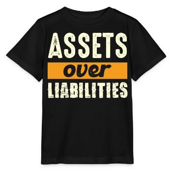 Actifs plutôt que passifs - T-shirt bio MINI CREATOR Stanley/Stella Enfant - noir - Devant - Mikhail (115cm)