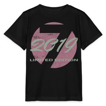 7e anniversaire 2019 cadeau garçons et filles - T-shirt bio MINI CREATOR Stanley/Stella Enfant - noir - Devant - Mikhail (115cm)