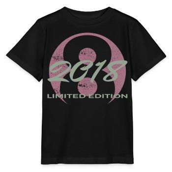 8th Birthday 2018 Boys and Girls Gift - Stanley/Stella MINI CREATOR Kids’ T-Shirt - black - Front - Mikhail (115cm)