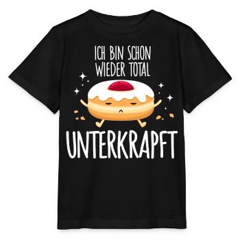 Confetti Carnival Carnival Outfit Kölsch Alaaf - Stanley/Stella MINI CREATOR Kids’ T-Shirt - black - Front - Mikhail (115cm)