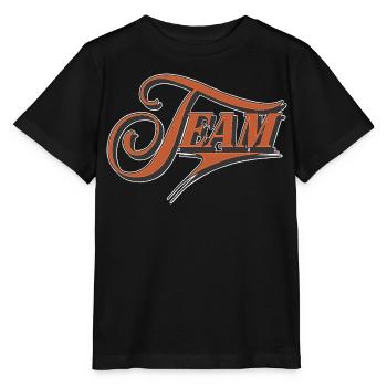 Équipe - T-shirt bio MINI CREATOR Stanley/Stella Enfant - noir - Devant - Mikhail (115cm)